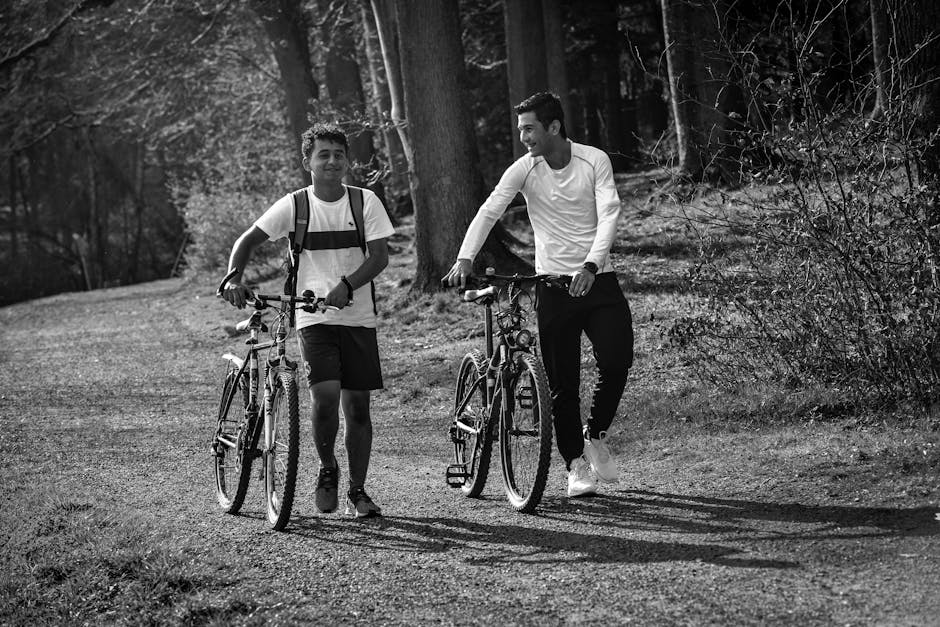 Mountain biking adventure